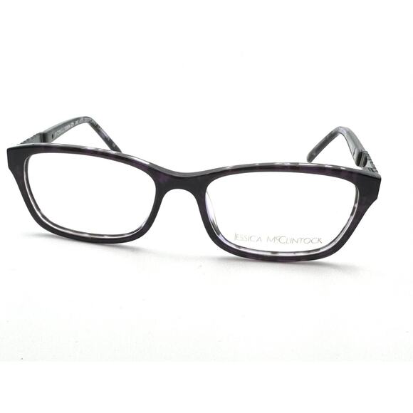JESSICA MCCLINTOCK JMC4023 EGGPLANT EYEGLASSES SUNGLASSES FRAMES 55-19-145 - Picture 2 of 4